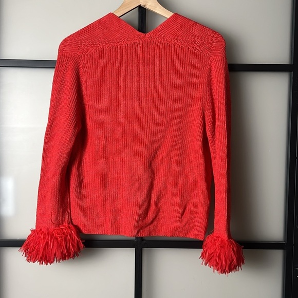 NWT NIC+ZOE Night Fall Fringe-Trim Button-Down Cardigan Size Petite Medium - Picture 8 of 8